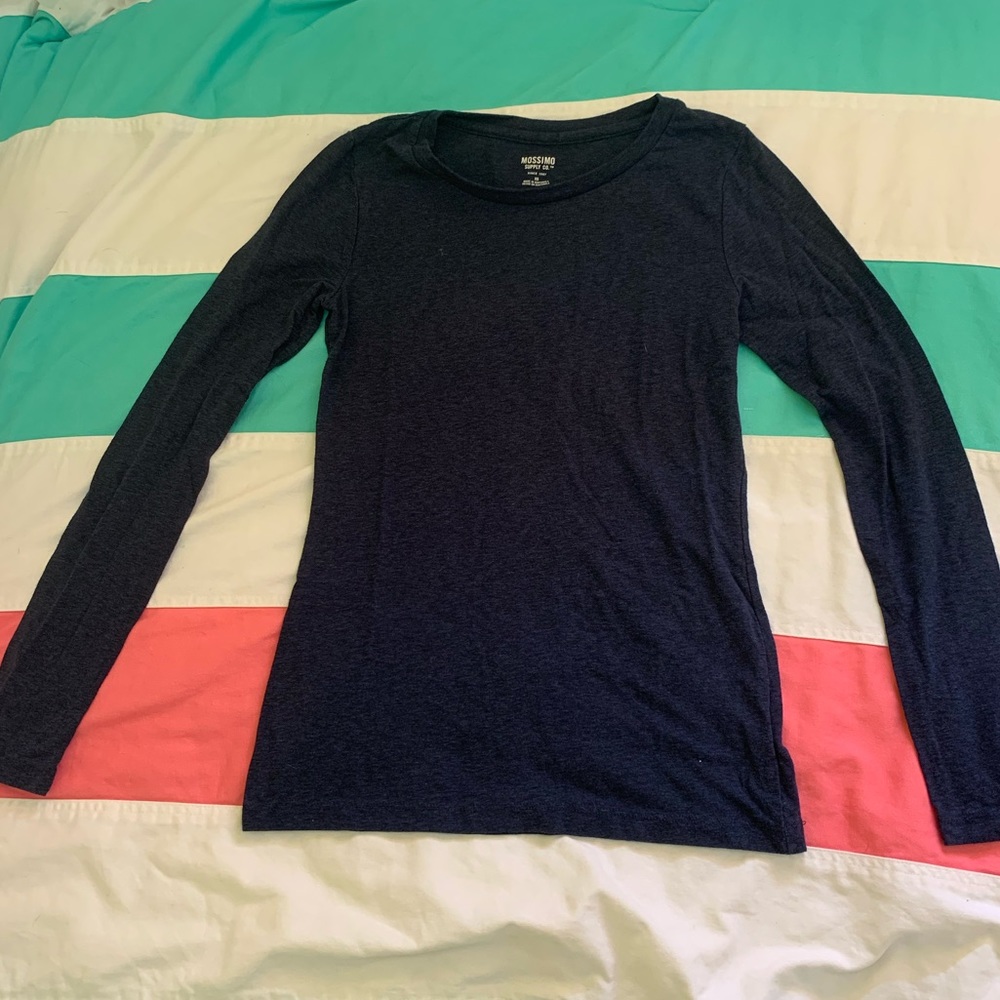 Simple Navy Long sleeve